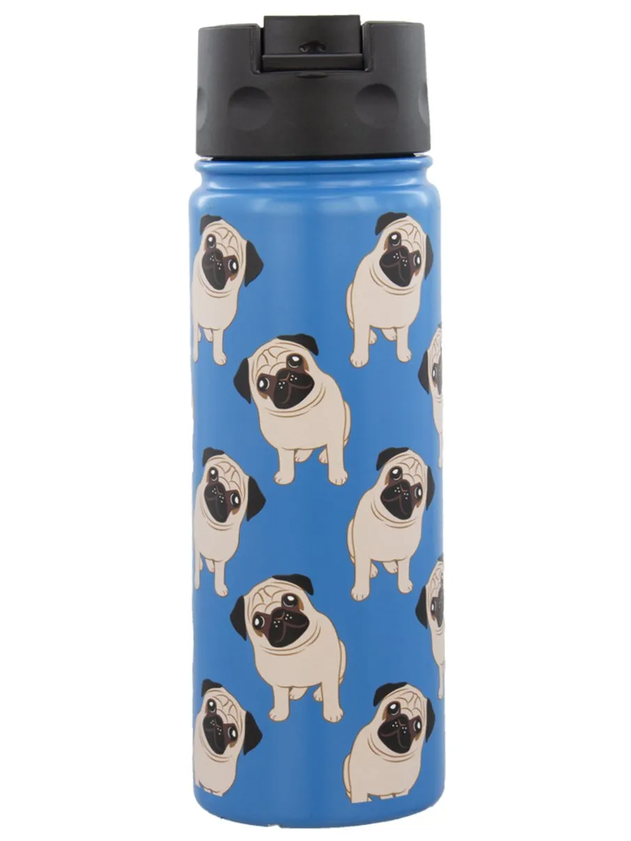 20 oz "Pugs" Bottle - Flip Lid