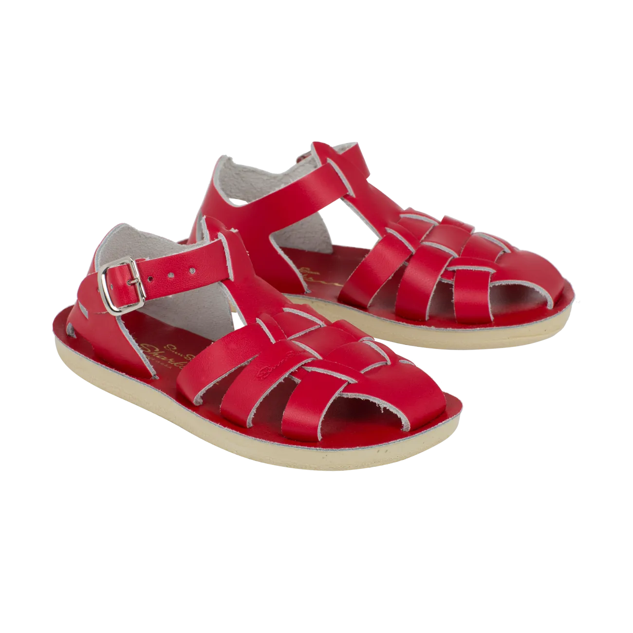 (4404) Salt-Water Sandal Shark - RED