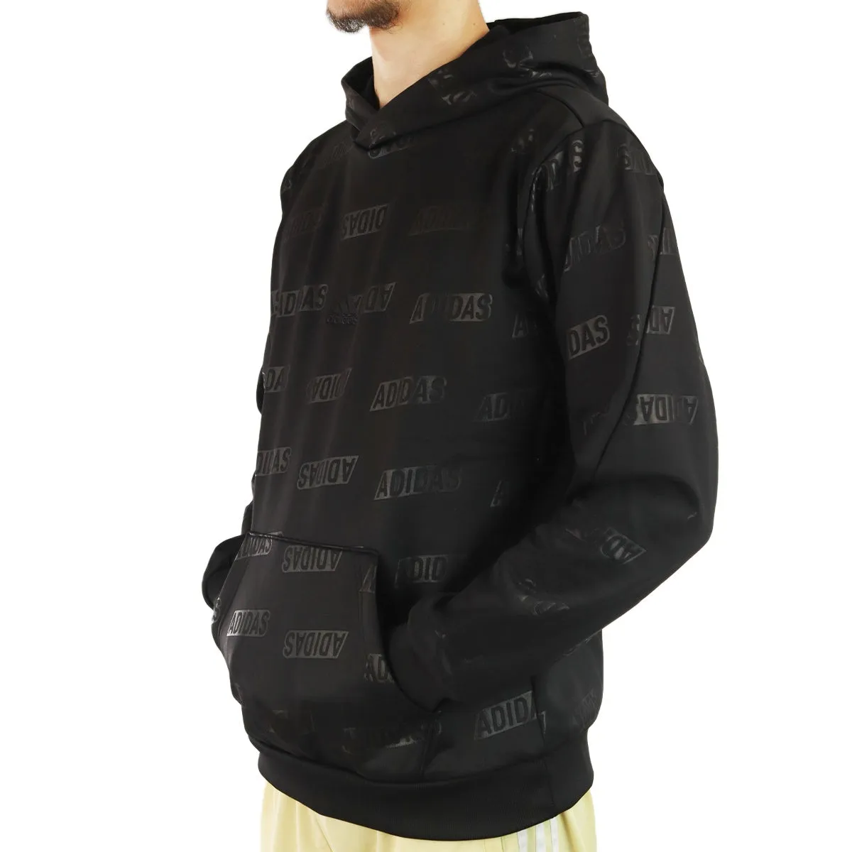 Adidas Hoodie IJ6435 - schwarz-schwarz