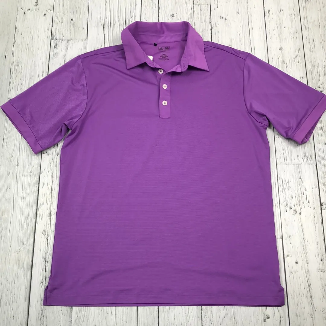 Adidas purple golf shirt - Hers M