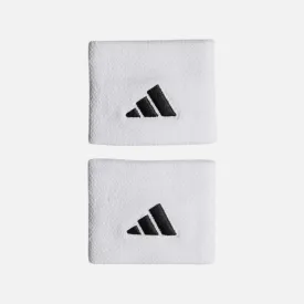 Adidas Tennis Wristband Small -White / White / Black