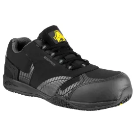 Amblers Safety Waterproof Metal Free Non Leather Safety Trainers