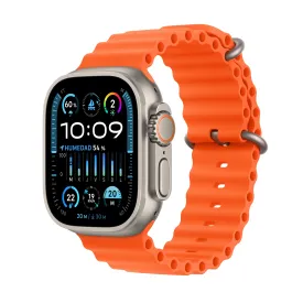 Apple Watch Ultra 2 (GPS   Cellular) - Caja de titanio de 49 mm - Correa Ocean naranja