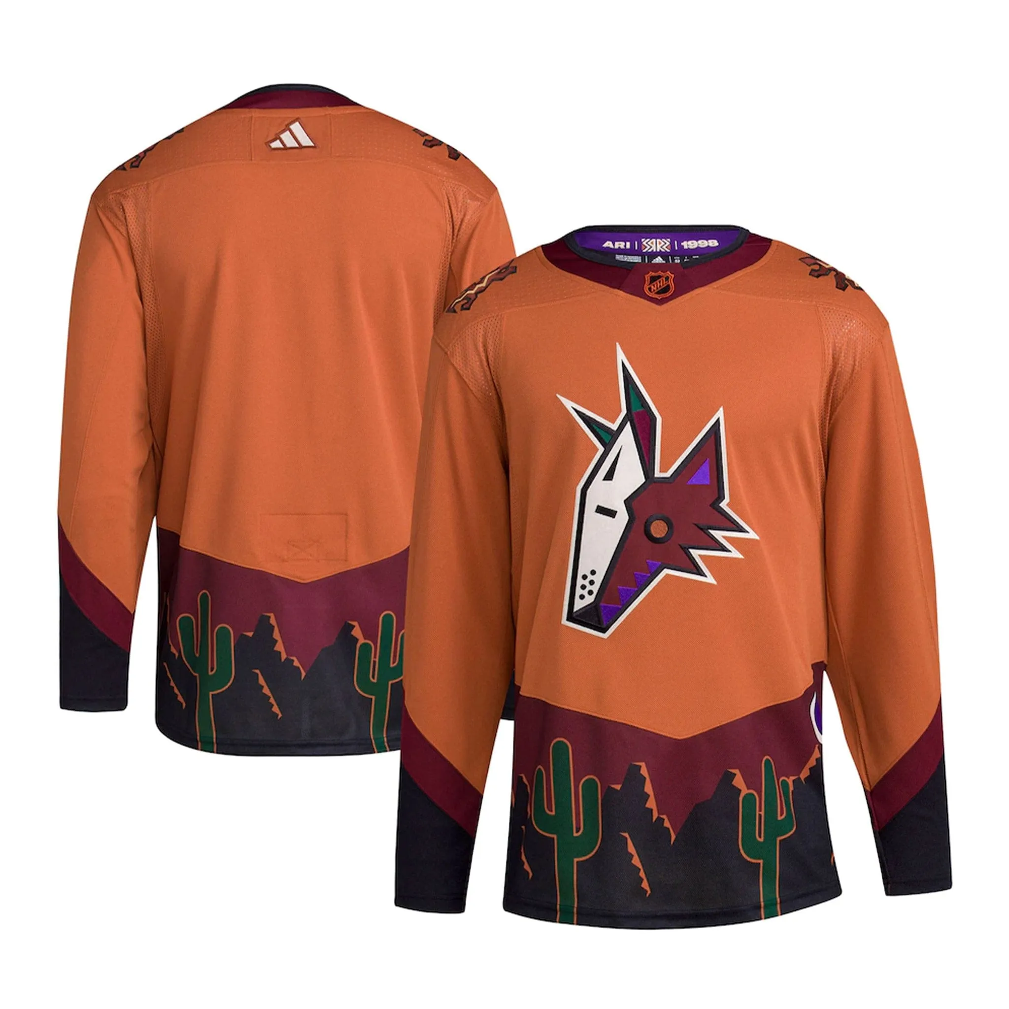 Arizona Coyotes Adidas PrimeGreen Reverse Retro Senior Jersey