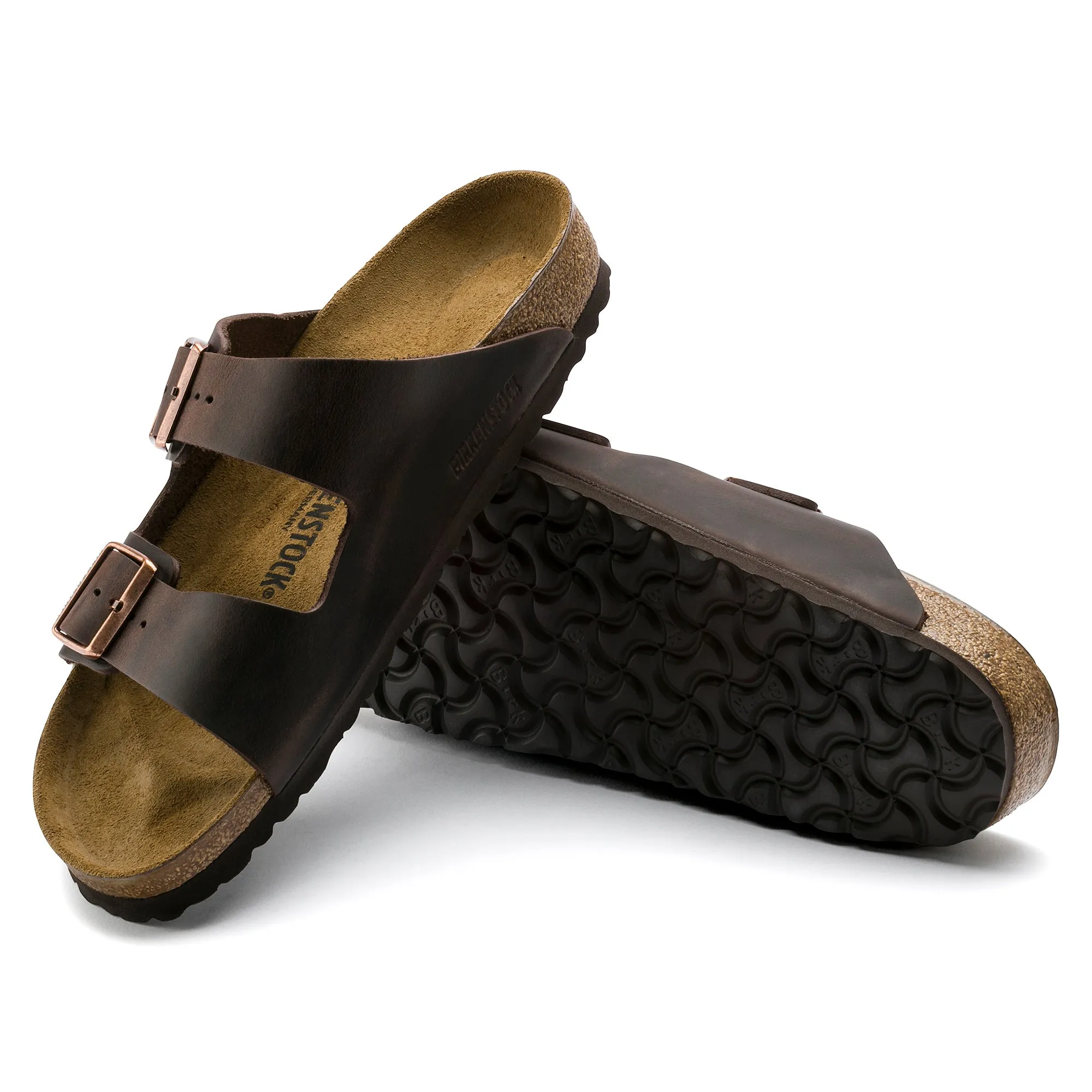 Birkenstock Arizona Havana Oiled Leather Narrow