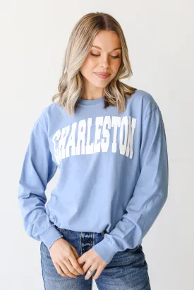 Blue Charleston Long Sleeve Tee