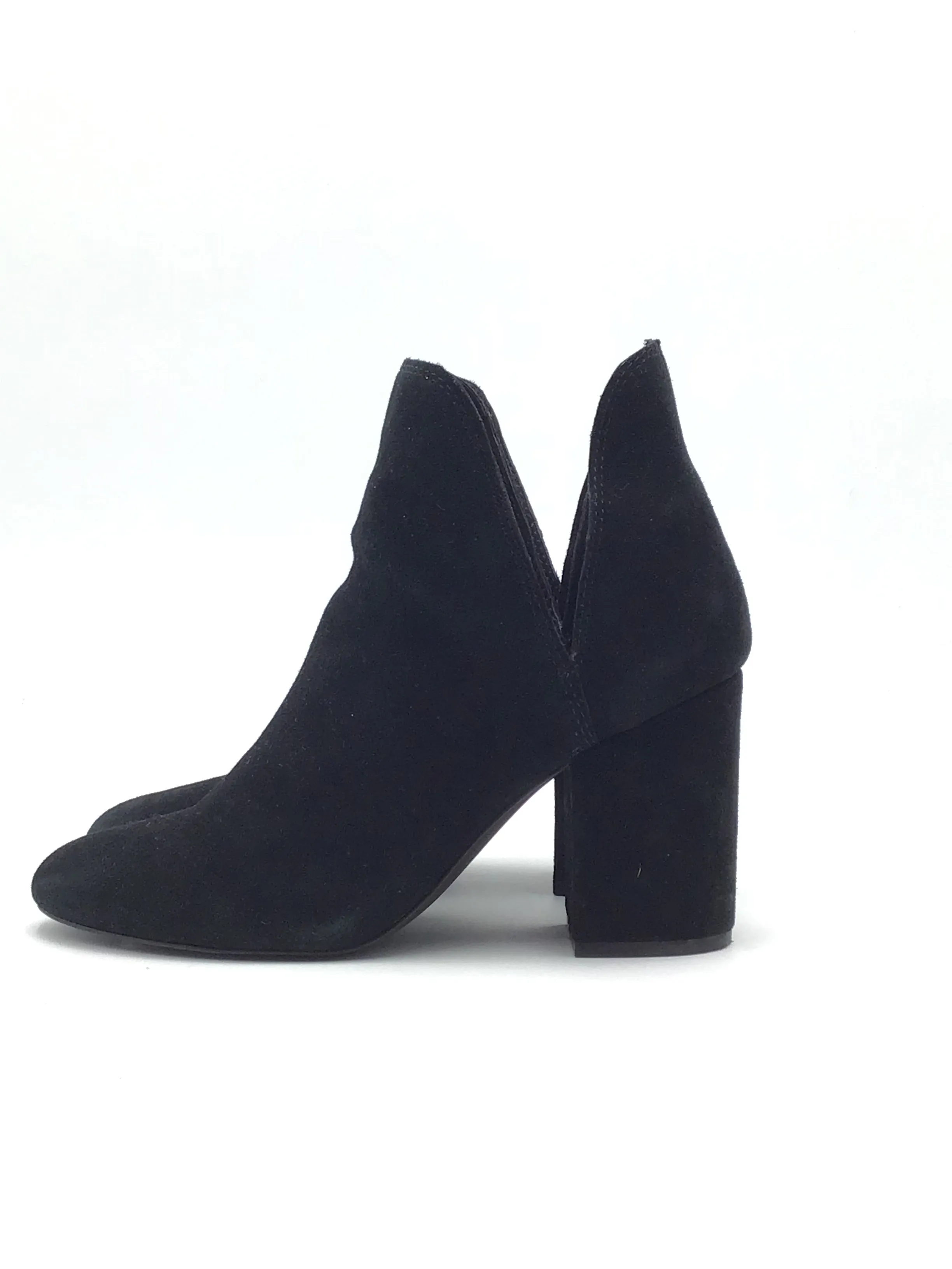 Boots Ankle Heels By Steve Madden In Black, Size: 8.5