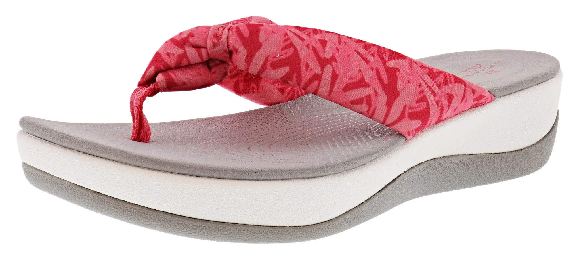 Clarks Women's Summer Sandals Thick Sole Flip Flops Arla Glison