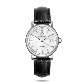 CLASSIC 36MM - Swiss Quartz Movement Watch | Silver & White