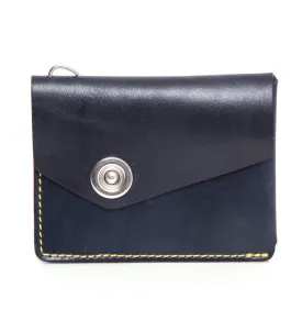 CODA wallet blue vegetable tanned