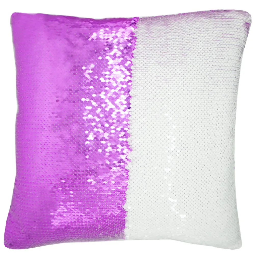 Custom LOL doll Unicorn Sequin Pillow Cover