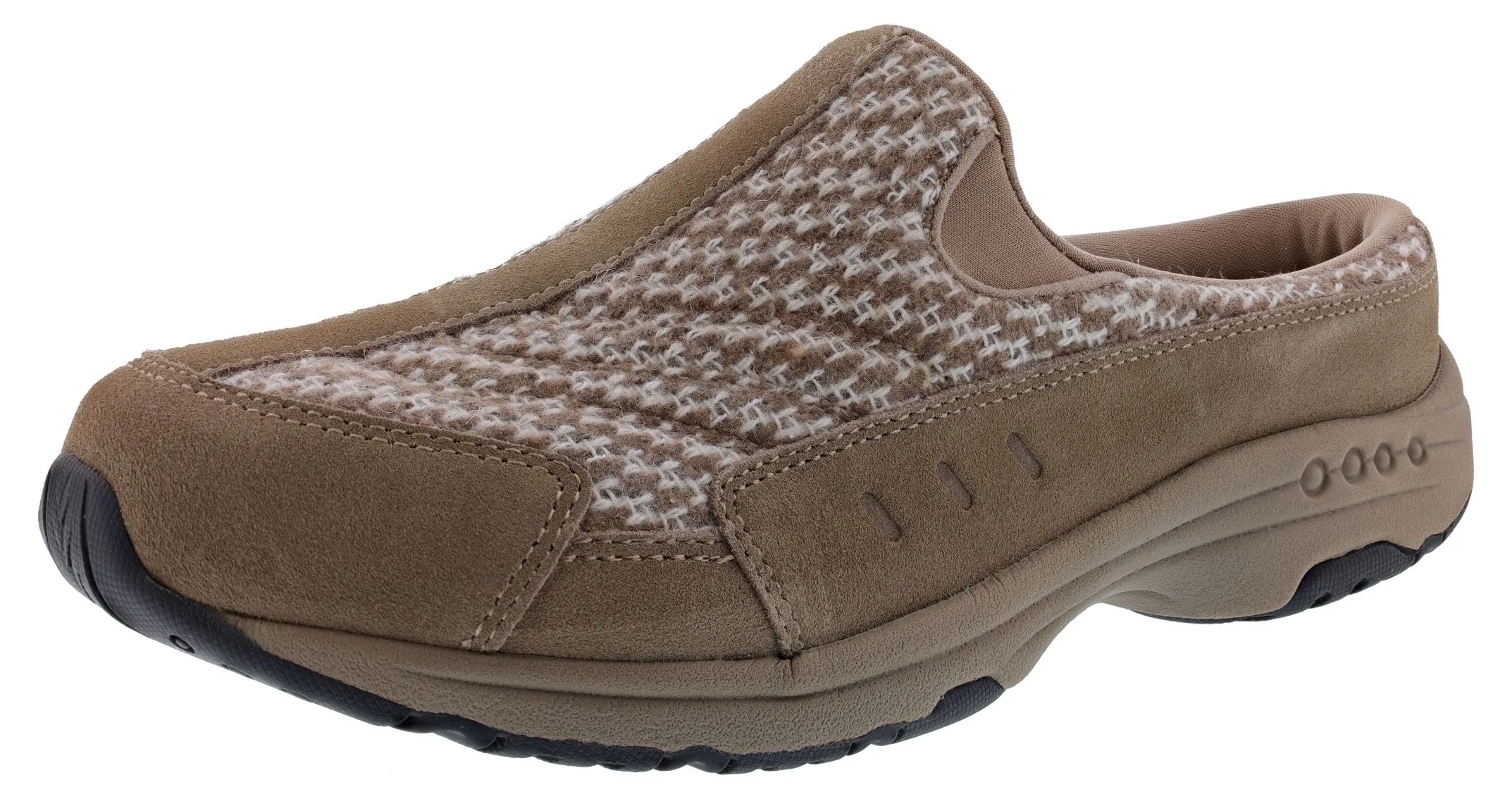 Easy Spirit Women's TravelTime WW Width Classic Mule Clogs