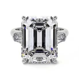 Emerald Cut Diamond Ring, 5 CT