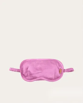 Eye Mask Hammered Silk Pink