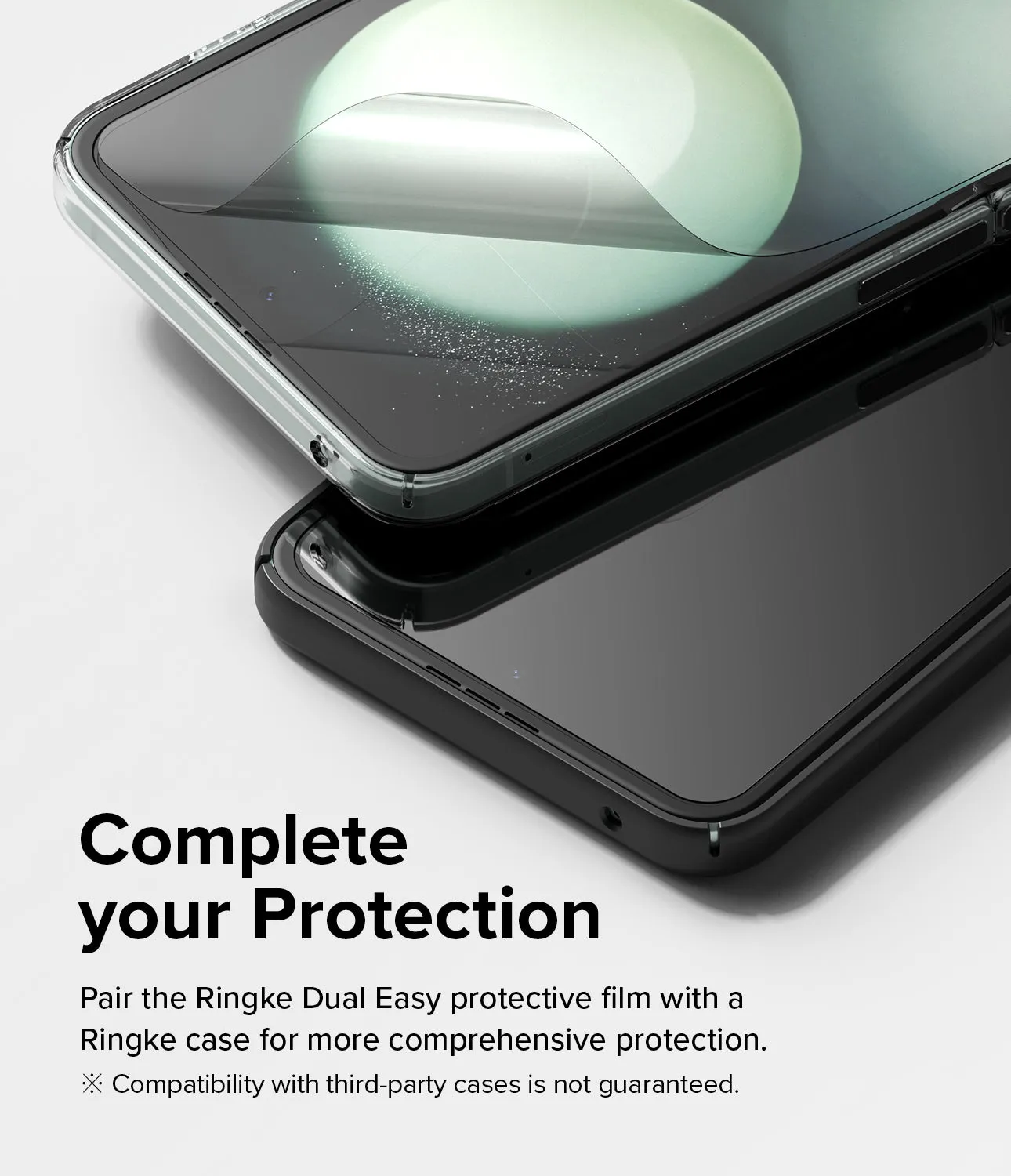 Galaxy Z Flip 5 Screen Protector | Dual Easy Film [2 Pack]