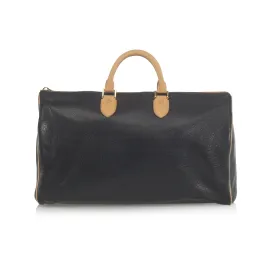 Goat Leather Boston Bag