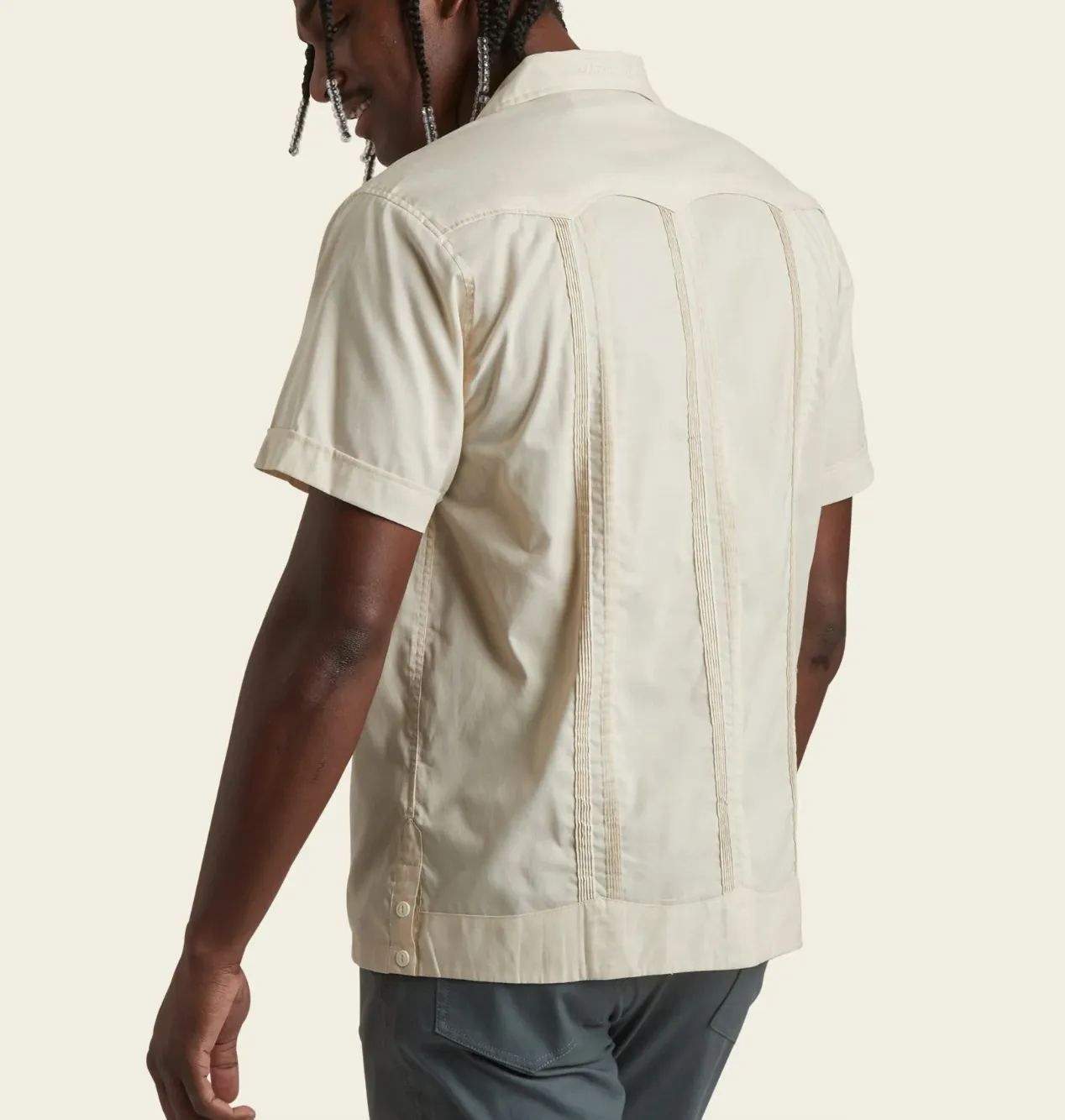 Guayabera SS Shirt Riverbed Oxford