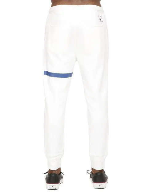 Konus Men's Frency Terry Joggers in White