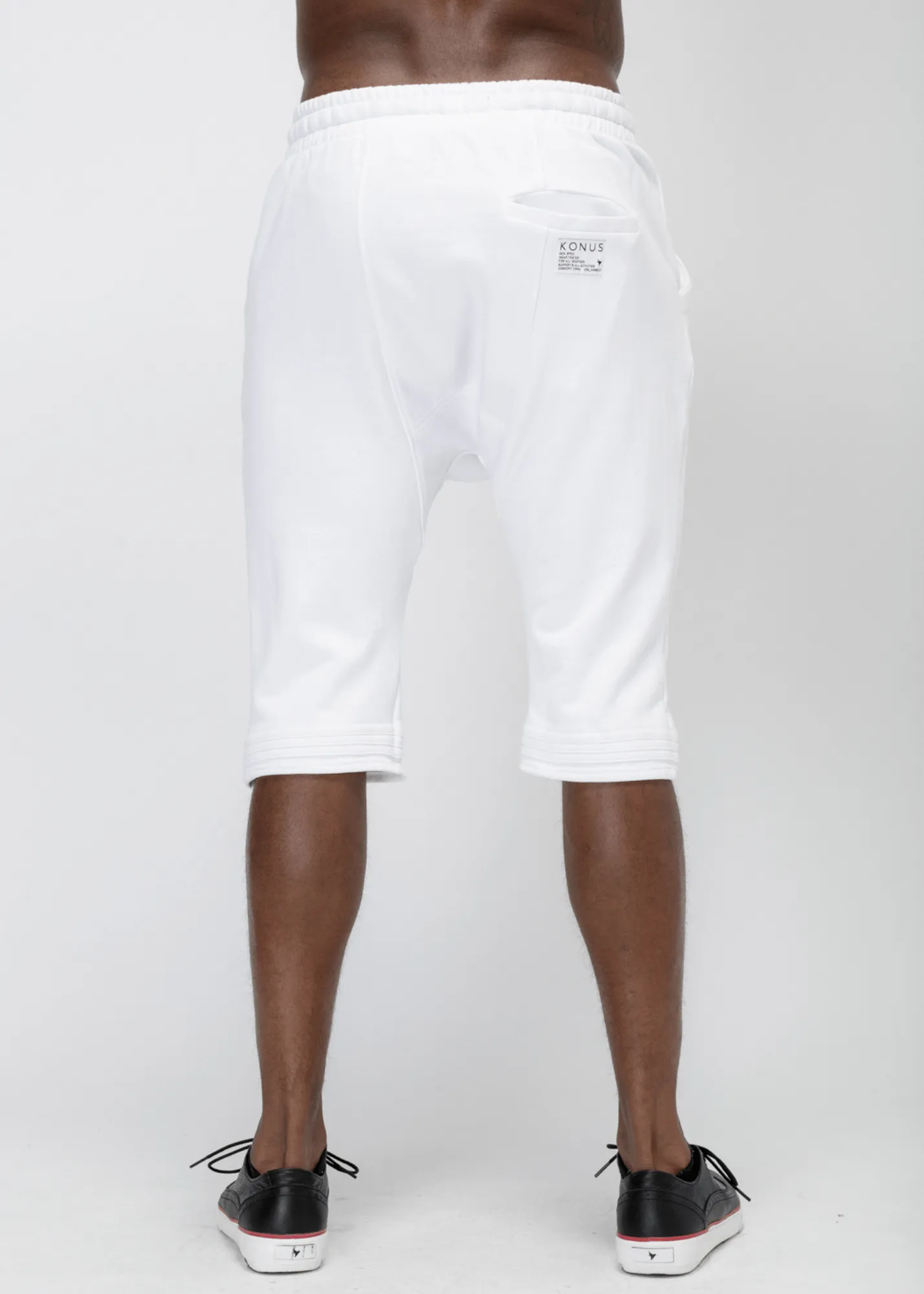 Konus Men's Loose End Shorts in White