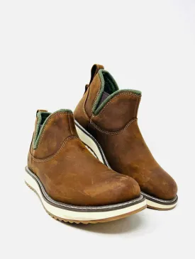 L.L.Bean Size 8.5 Brown Leather Shoes Ankle Boots