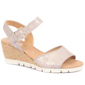 Nieve Two Strap Wedge Sandals - GAB31516 / 317 910