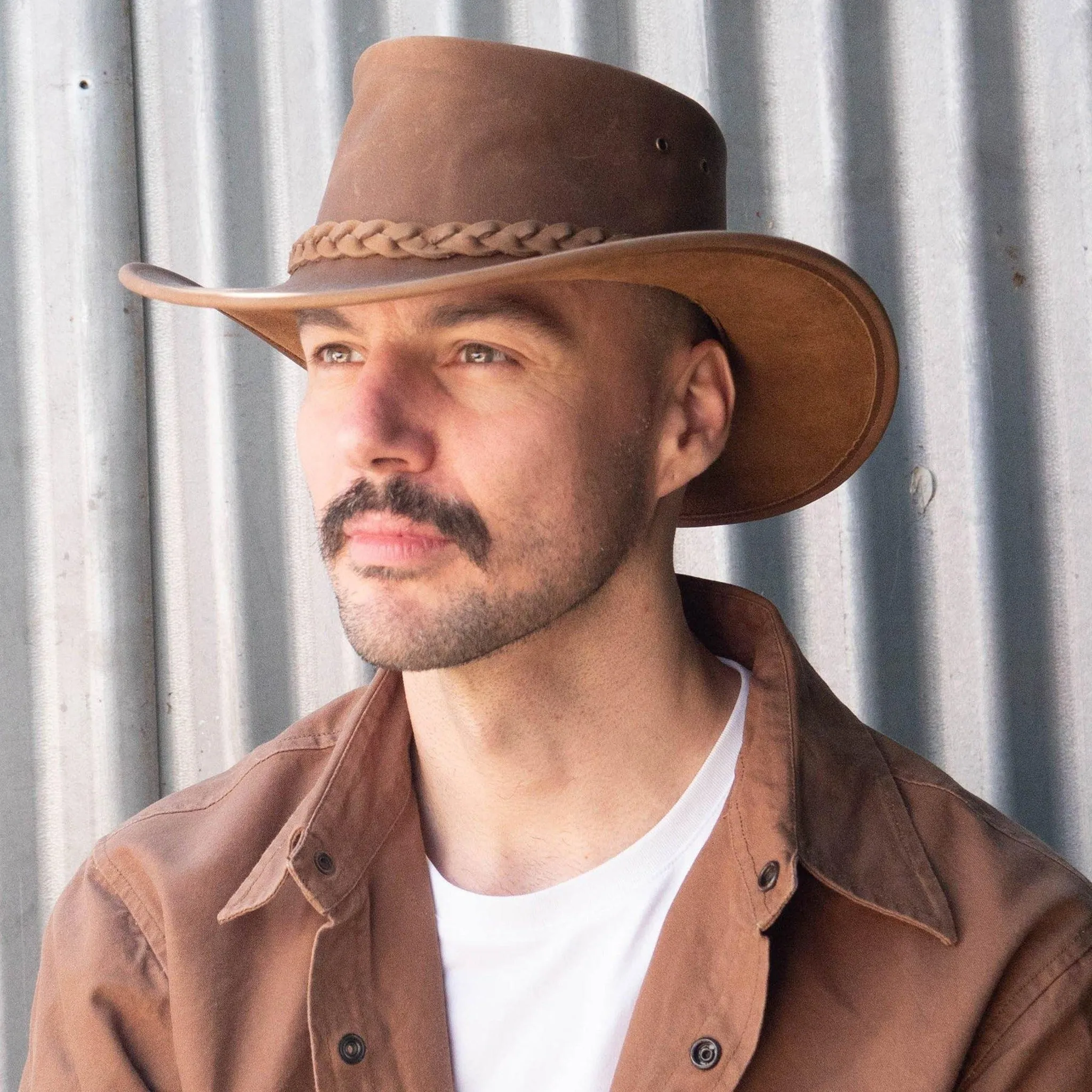 Nullarbor Hat in Tobacco