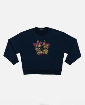 Patta x Best Company Busbusi Crewneck Sweater (Navy)