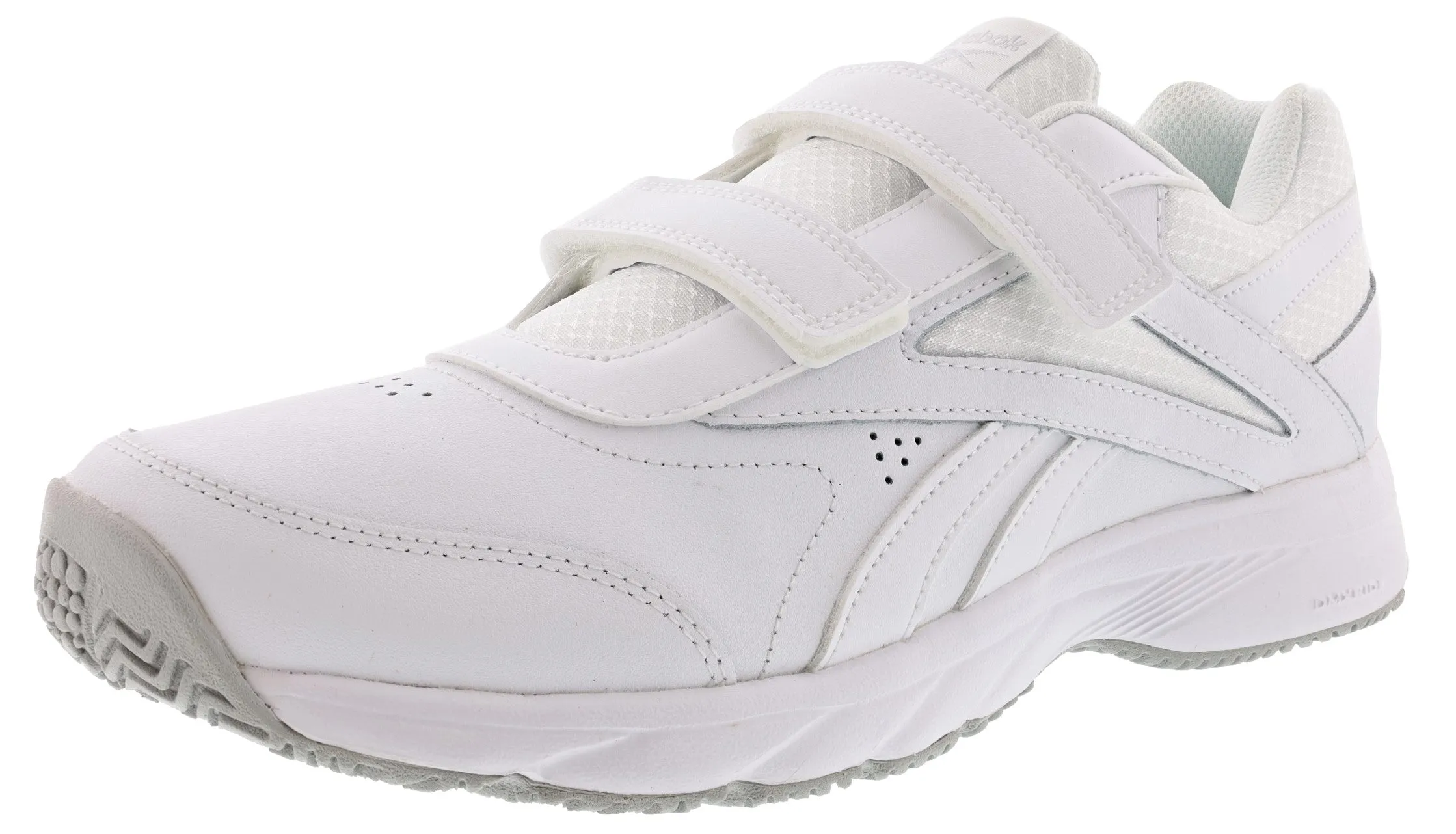 Reebok Men's Work N Cushion 4.0 KC Hook & Loop Slip Resistant Walking Shoes