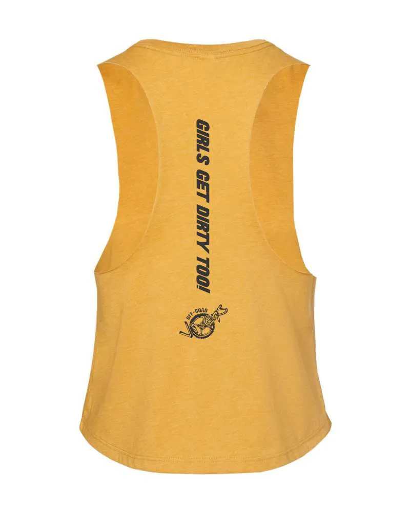 Ride Fast Cropped Tank