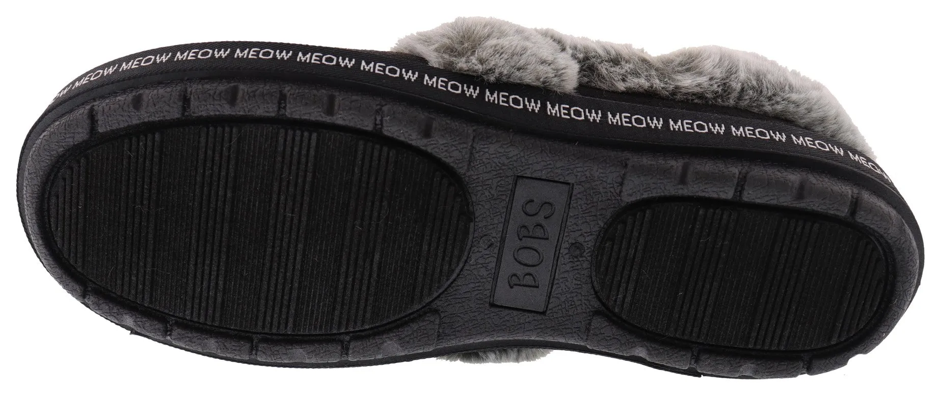 Skechers Bobs Women's Too Cozy- Meow Pajamas Memory Foam Slippers