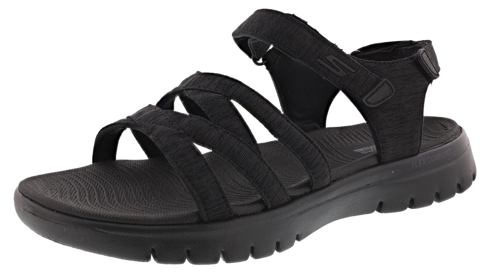 Skechers Women's On The Go Flex Finest Adjustable Strap Summer Sandals