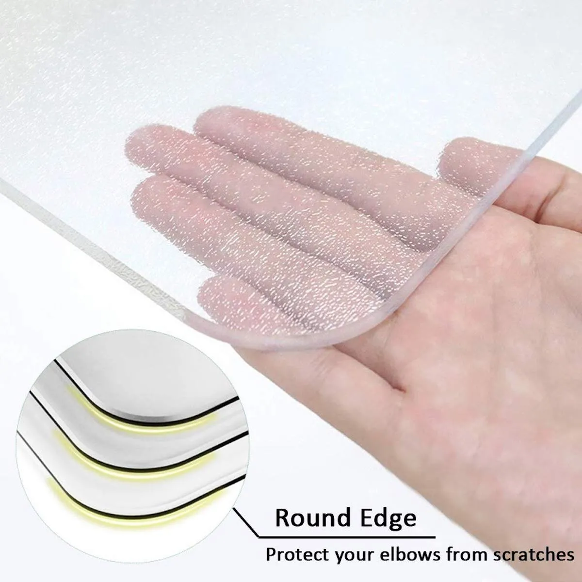 Soft Transparent Desk Mat