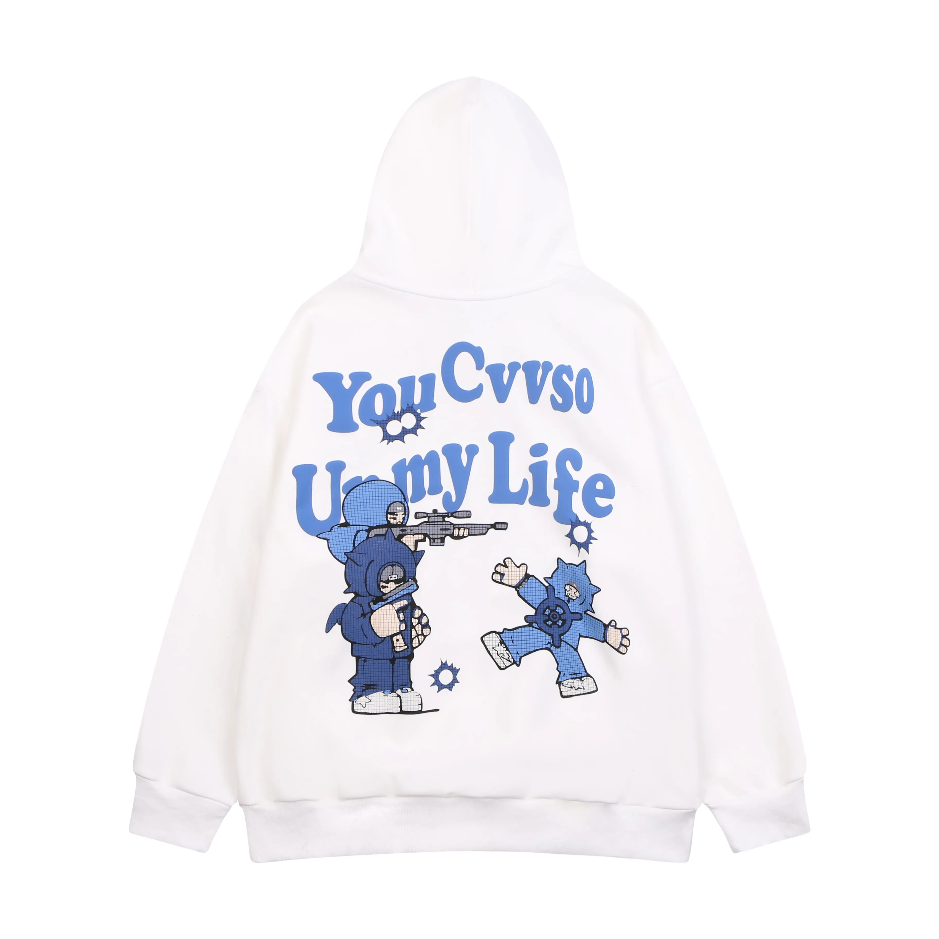 Street Cartoon | Casual Graphic Hoodie