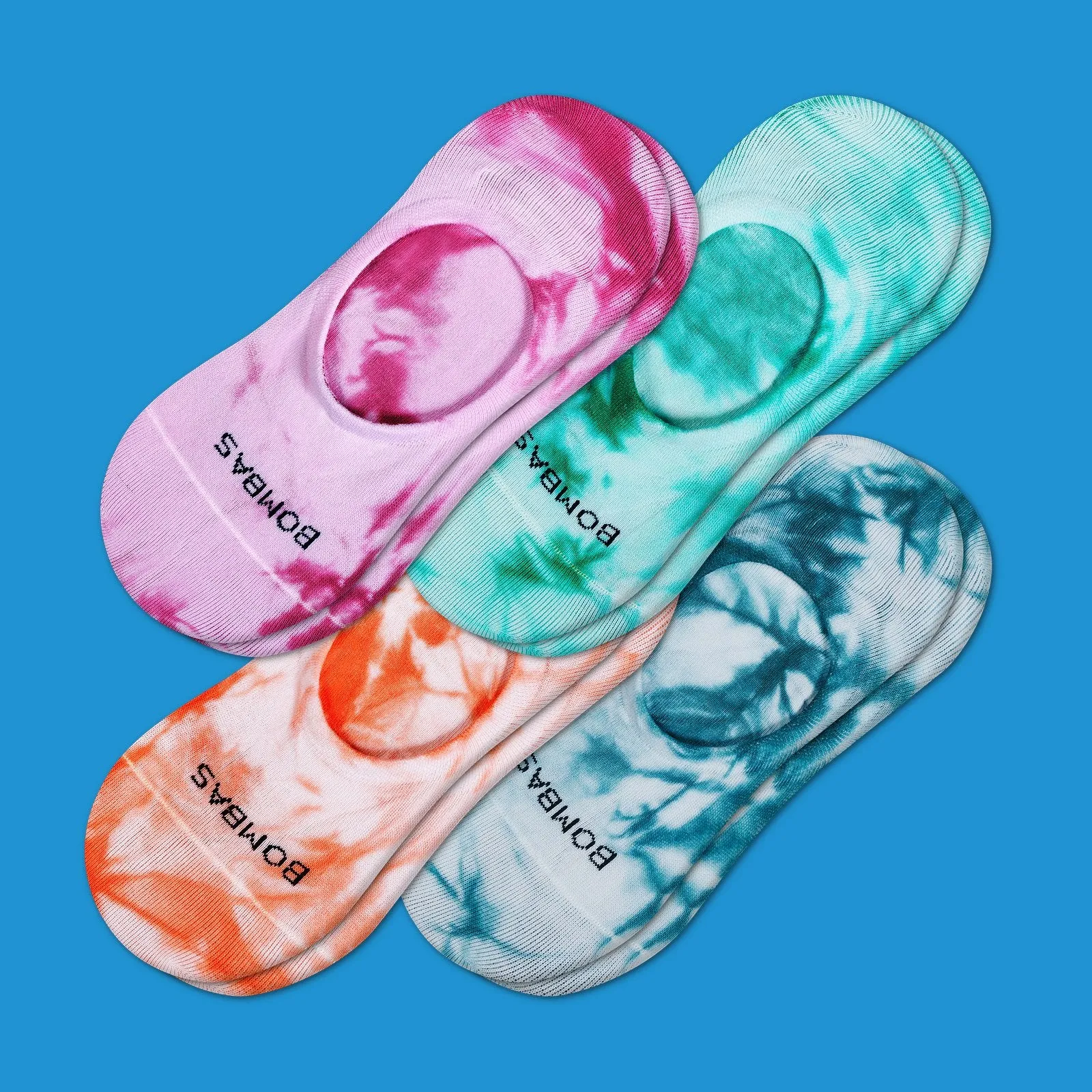 Youth Lightweight No Show Sock 4-Pack